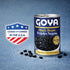 15.5 (Pack 8) Goya Foods Black Beans, Ounce