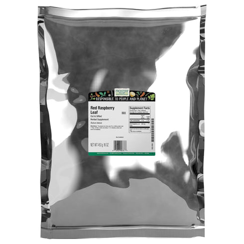 Frontier Co-op Red Raspberry Leaf, Cut and Sifted - Caffeine-Free Loose Leaf