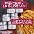 Set Pack 2024 6 Packed, GLP-1 Gourmet French Fry Seasoning - Six | Oprah's Favorite Thing | Authentic Small Batch