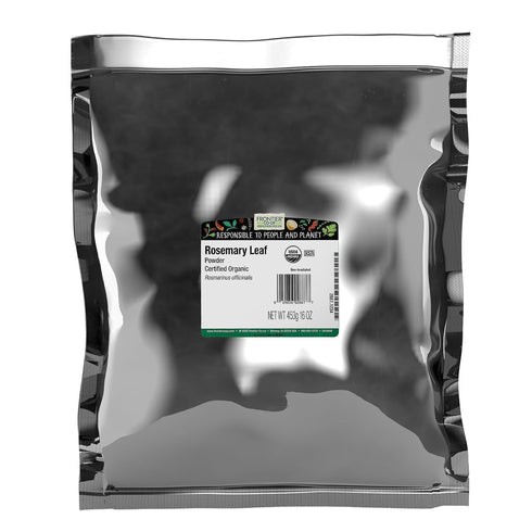 Frontier Co-op Organic Rosemary Leaf Powder, 1lb Bulk Bag - Natural and