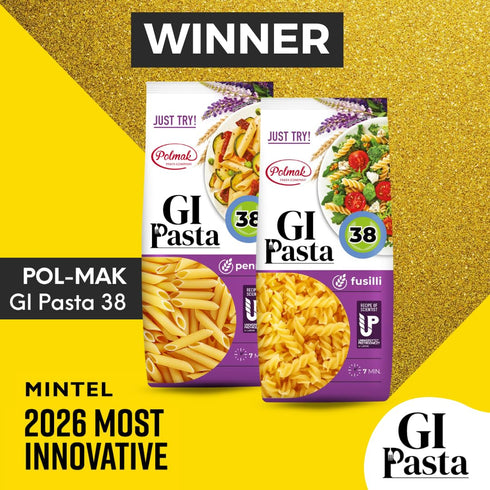 6-Pack (52.8 oz GI Pasta Penne, Total) | Low Glycemic, Premium Italian-Style Dry Pasta for Sauces, Bakes and Family