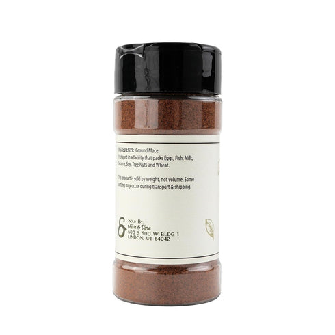 (2.4 Olive & Vine Ground Mace, Warm Spice, For Baking & Sauces, Rich Tradition, Authentic Taste, For Global Recipes