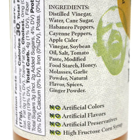 Pain is Good 13.5oz - Spicy Honey Habanero Screaming Wing Sauce - Bottle - Made in USA - All Natural Ingredients