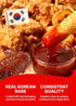7.1 lb (3.2 TBK THEBORN Korean Fried Chicken Glaze, Sweet and Spicy Gochujang Coating for Crispy Fried Favorites