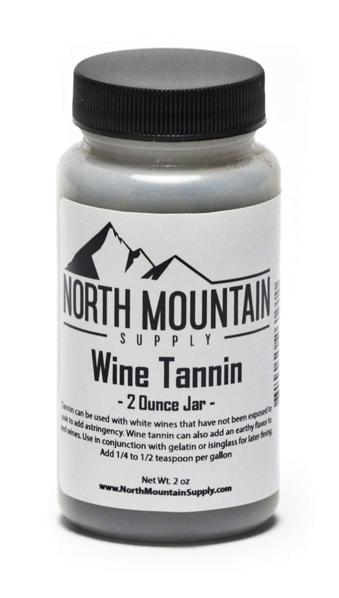 North Mountain Supply WT-2oz Wine Tannin, 2 Ounce Jar