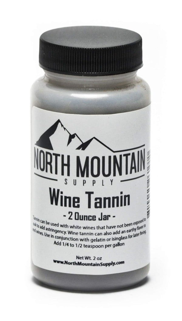 North Mountain Supply WT-2oz Wine Tannin, 2 Ounce Jar