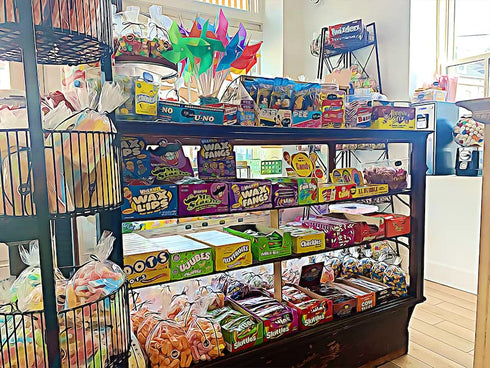 Peanut Butter Puffs - One Pound Gift Bag from Plantation Candy