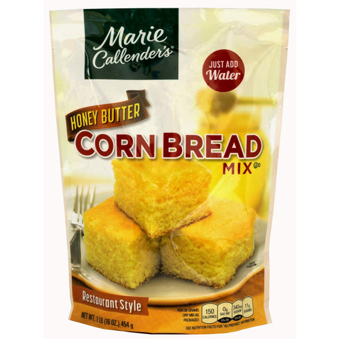 Multipack Marie Calendar Corn Bread Mix, Honey Butter, Just Add Water, Mix, and