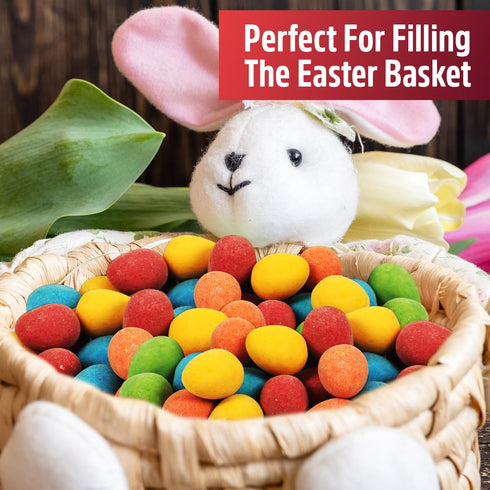 (1 2 8 oz, Easter Mini Rainbow Eggs Pounds) Bags of Chocolate Eggs Each Mini Eggs Perfect for Easter Celebrations