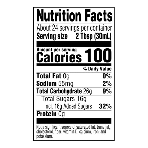 24 Oz Amazon Grocery, Butter Flavor Pancake Syrup, Fl