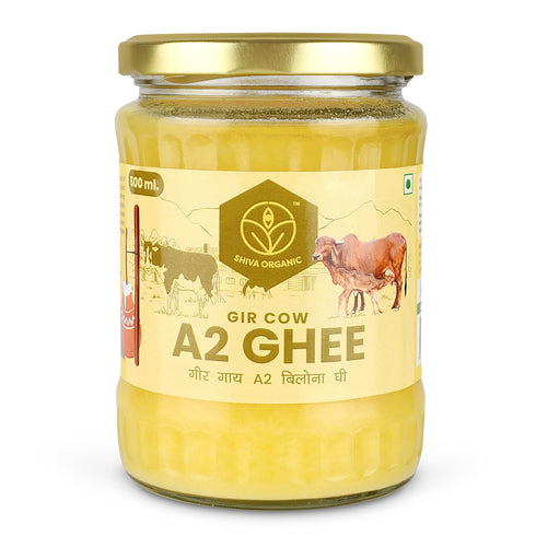 Shiva Organic Desi Gir Cow A2 Ghee | Bilona Method | Organic