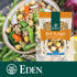16 oz, 100% Eden Organic Rye Flakes, Toasted and Rolled, Whole Grain, Cereal, Hot or Cold
