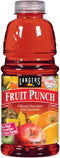 Langers Fruit Punch, 32 Fl Oz (Pack of 12)