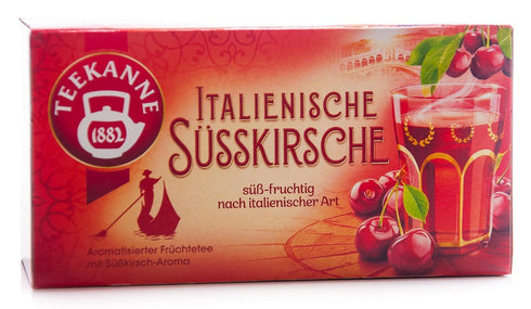 Teekanne Italian Sweet Cherry tea 20 tea bags/1ct. Made in Germany