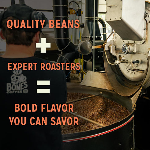 12 Oz Bones Coffee Company Holy Cannoli, Baked Cannoli Flavored Coffee, Medium Roast Low Acid Arabica Beans Compatible