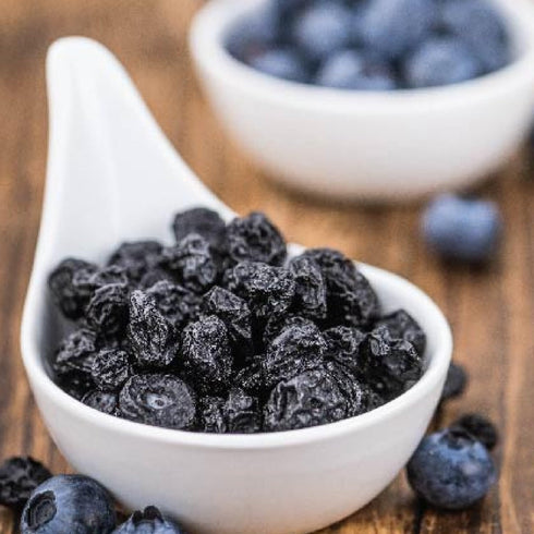 PuroRaw 2 lbs. 2 Dried Blueberries No Sugar Added, Blue Berries Fruit, Dehydrated Blueberries Fresh Dried Blueberries