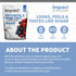 1 1 4lbs Impact White Monk Fruit & Erythritol Sweetener Blend - Gluten Free, Zero Calories, Net Carbs, Keto, Vegan