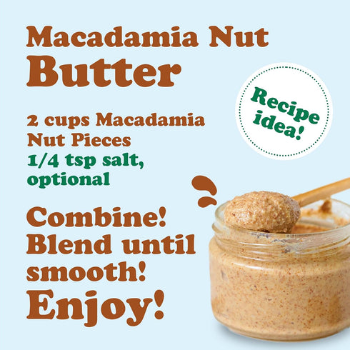 3 Food to Live Macadamia Nut Halves & Pieces, Pounds Raw, Shelled, Unsalted, Kosher, Vegan, Bulk. Keto Snack. Good