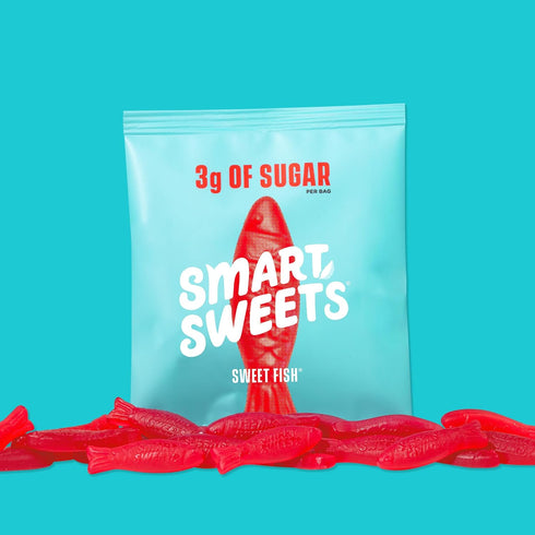 Gummy 1.8 Smart Sweets, Candy Sweet Fish, Ounce