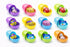 Prefilled Eggs Mixed Candy Assortment Chocolate Candy Egg Hunt & Party Favors Includes: Reese.sMiniature Peanut Butter