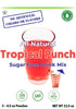 GramZero All Natural Tropical Punch Zero Calorie Sugar Free Drink Mix, Great For Nutrition Club Loaded Tea, Stevia