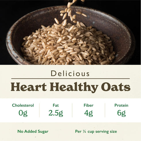 40 GF Harvest Gluten Free Organic Oat Groats, Ounce Bag