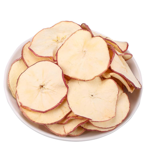 ZCFIKJ 10.58 OZ(300G) 100% Dried Apple Slices Dehydrated Apples - Natural Fruit Snacks,Apple Chips,No Sugar Added