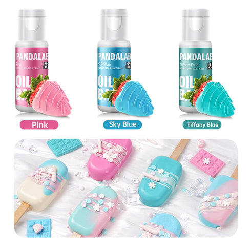 80 2.7 Fl.Oz (20ml set Oil Based Food Coloring for Chocolate, Candy Melts, Donuts, Strawberries, Frosting, Cake