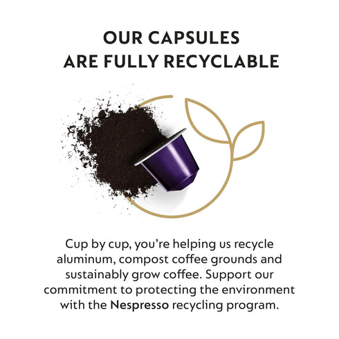 Pack, 50 Count Nespresso Capsules Original Line, Ispirazione Favorites Variety Medium & Dark Roast Espresso Coffee