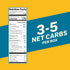 5 2g 5 (6 Packs) Its Skinny Velvety Cheddar Low Carb Pasta, Gluten Free, Non-GMO, Keto-Friendly, Only Net Carbs