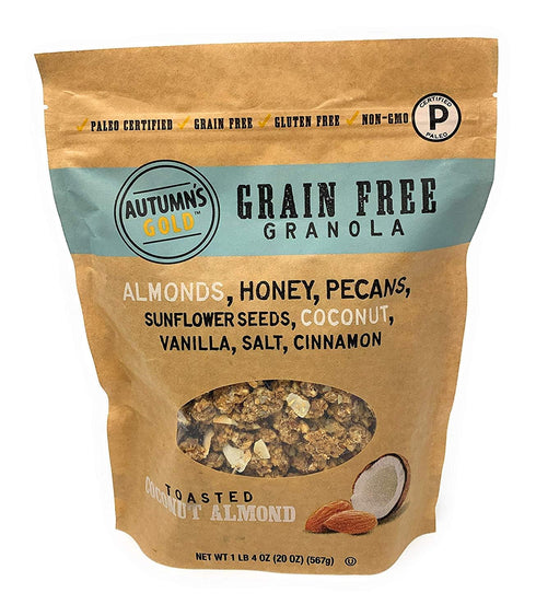 Generic Autumns Gold Grain Free Toasted Coconut Almond Granola 20 oz, Gluten-Free, Grain-Free,