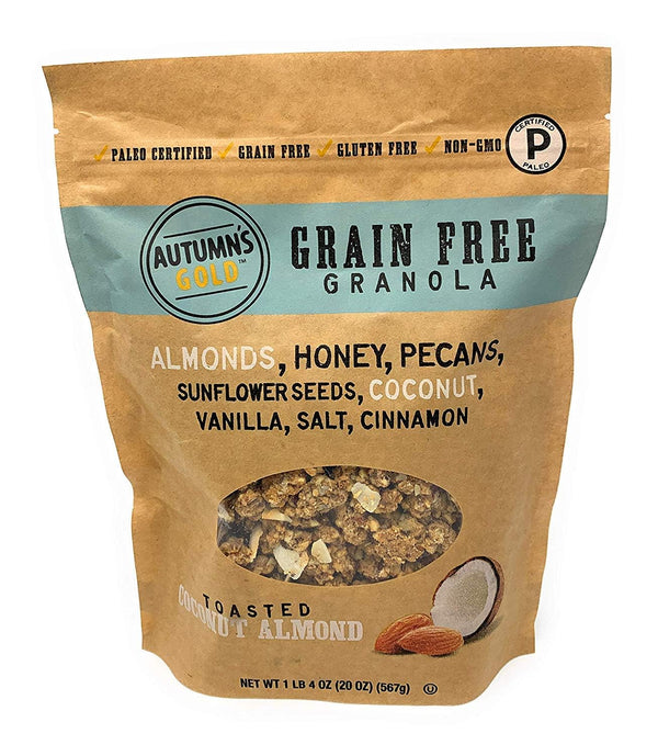 Generic Autumns Gold Grain Free Toasted Coconut Almond Granola 20 oz, Gluten-Free, Grain-Free,