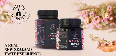 New Zealand 100% Pure & Raw Kanuka Honey, 250g (8.8oz)
