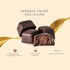 dutis 16oz, 34pieces Utah Truffles Dark Chocolate Truffle, Individually Wrapped, Naturally Gluten Free, Gourmet Smooth