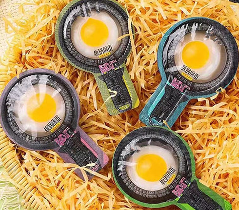 ZZLEEZYO 20 14oz Chinese Creativec Snack Egg Shape Jelly with Popping Candy pcs/about