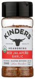 KINDERS Organic Red Jalapeno & Garlic Seasoning, 2.4 OZ
