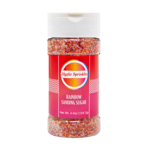 4oz 4.4oz) Mystic Sprinkles Sanding Sugar Bottles (Rainbow Sanding Sugar