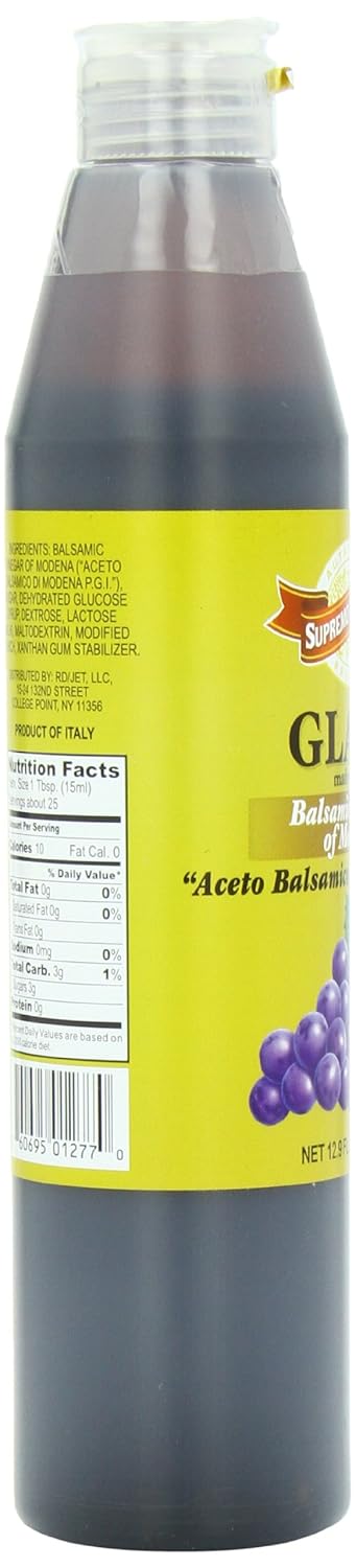 Supremo Italiano 6 12.9 oz. Balsamic Glaze, - fl. bottles