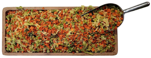Mix-2 2 Naturejam Dried Carrots & Cabbage Pound Bag-To Make Side Steamed Vegetables or Soups-Dehydrated Ingredients