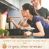 4 Oz. SPICY ORGANIC Onion Granules - Pure USDA Organic - Non-GMO Culinary Granulated Onion- Perfect for Use in Sauces