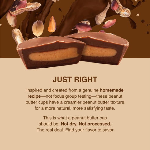 9 Milk Peanut Butter Cups by Pnut Butter Cups | Creamy Texture, Delicious Taste, Bite-Sized Snack | Family Recipe |