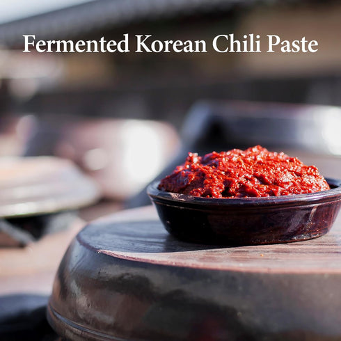 2.2 Lb (Pack 1) Wang Gochujang - Traditional Korean Red Chili Pepper Paste, Made with All Natural Ingredients, Non-GMO