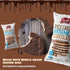 (pack 3) LIEBERS Kosher Certified Dairy Italian Milk Chocolate Rice Cakes, Gluten Free Snack Italian Milk Chocolate