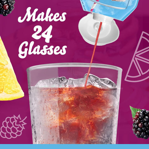 (1.62 oz (Pack 3) Crystal Light Sugar-Free Zero Calorie Liquid Water Enhancer - Blackberry Lemonade Water Flavor Drink
