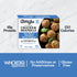 16g 10 oz Amylu Foods Sea Salt & Cracked Black Pepper Chicken Meatballs, Natural Ingredients, of Protein, Chicken