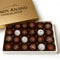 ANDY ANAND CHOCOLATIER Assorted Belgian Chocolate Truffles Gift Box Handmade Creamy Filled