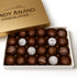 ANDY ANAND CHOCOLATIER Assorted Belgian Chocolate Truffles Gift Box Handmade Creamy Filled