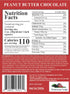 16 oz Farmhouse Fudge Peanut Butter Chocolate Fudge, Layered Chocolate and Peanut Butter Fudge, Rich & Creamy, Gourmet