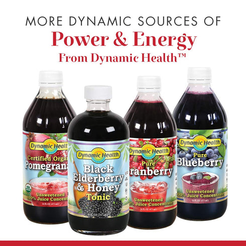 5X 100% 16 Oz, Pack 2 Dynamic Health Once Daily Tart Cherry Ultra | Juice Concentrate | No Additives or Preservatives |
