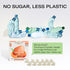 Pack, 48 Count Waterdrop Hydration Cubes Mixed Berry Variety Zero Sugar Electrolyte & Vitamin Drink Mix, Flavored Water
